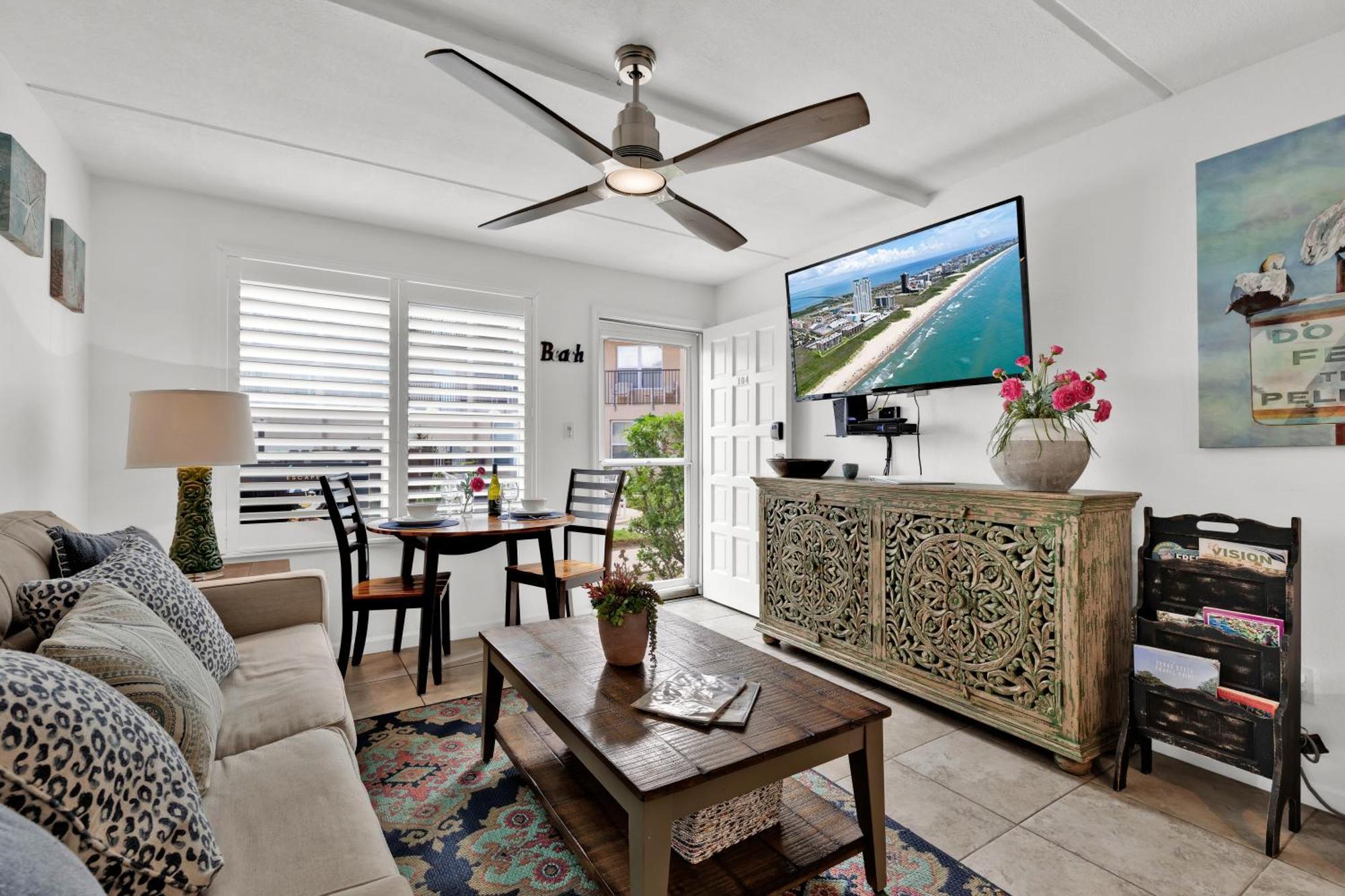 Beachside Bungalow: Surfside I #104 사우스 파드레 아일랜드 외부 사진